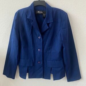 Vintage Sag Harbor Blue 2 Piece Suit Set Size 10
